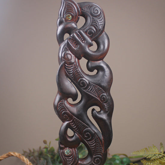 NZ Wood Manaia Sculpture