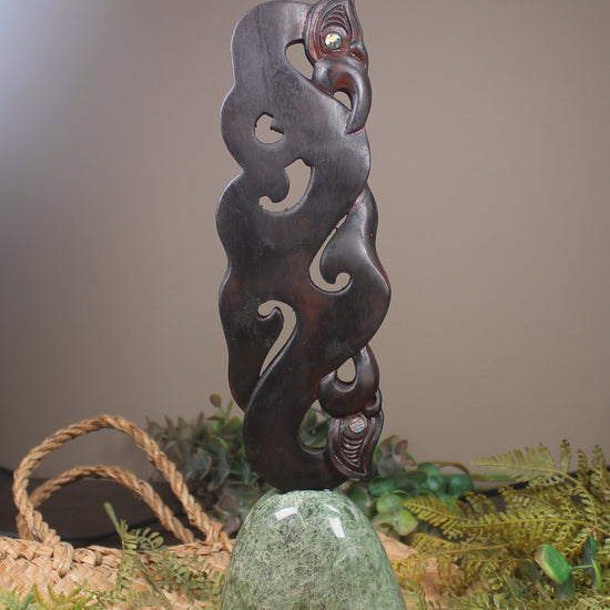 NZ Wood Manaia Sculpture