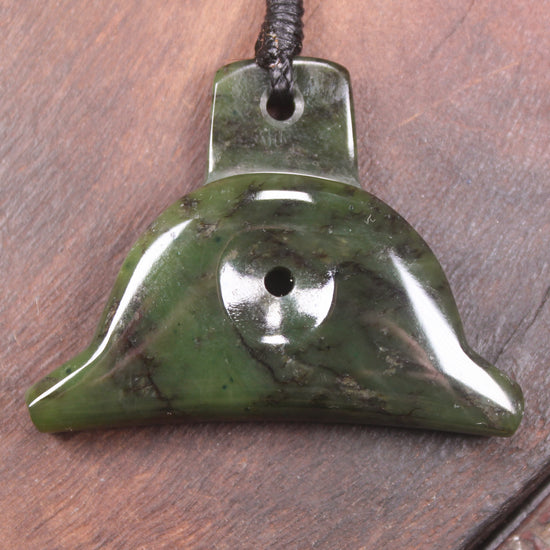 Rimu pounamu dog whistle