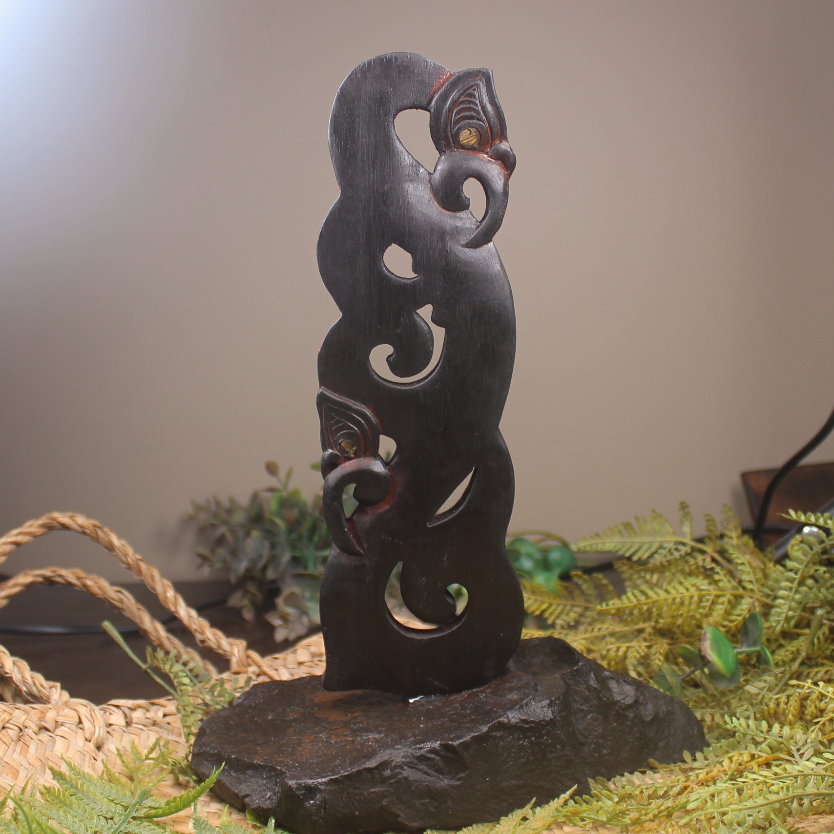 NZ Wood Manaia Sculpture