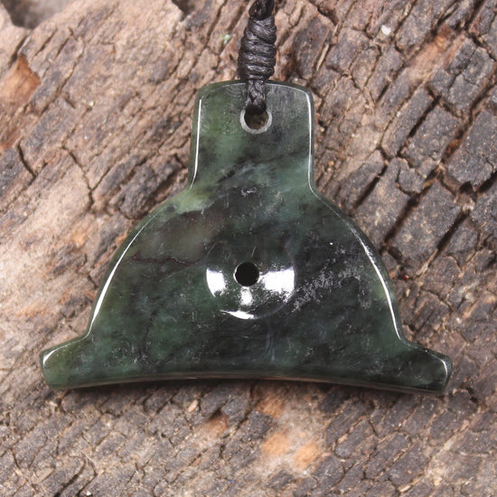 Rimu pounamu dog whistle