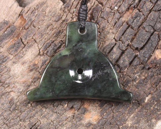 Rimu pounamu dog whistle