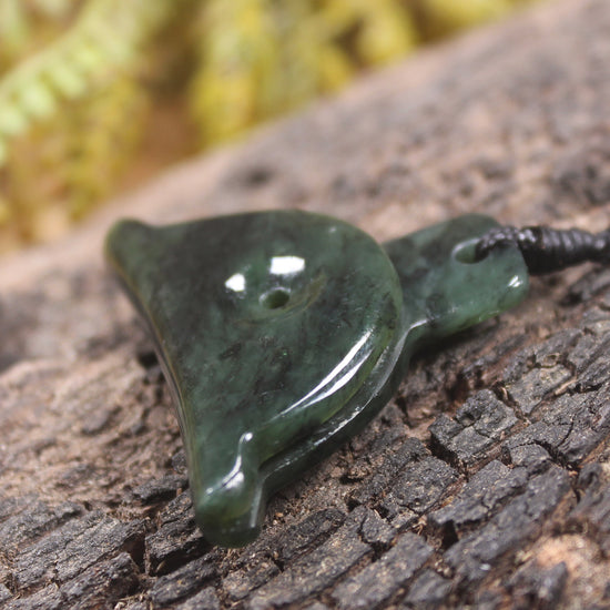Rimu pounamu dog whistle