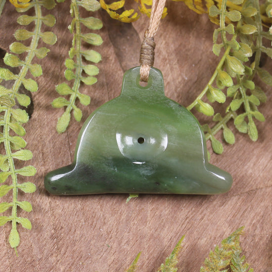 NZ Greenstone Shepards Dog Whistle Hapopo Pounamu
