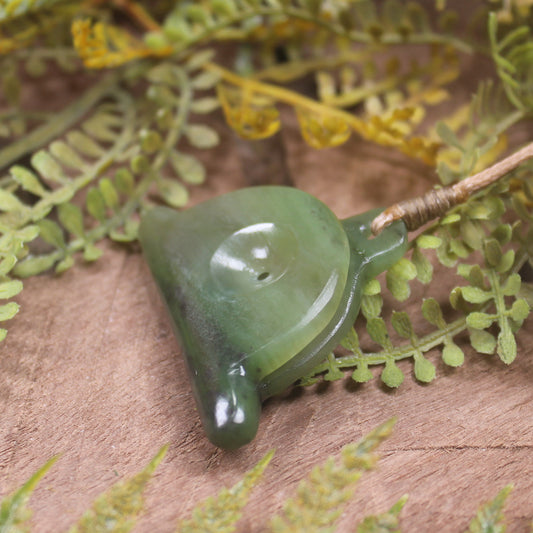 NZ Greenstone Shepards Dog Whistle Hapopo Pounamu