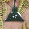 Dog Whistle carved from Kawakawa Pounamu - NZ Greenstone