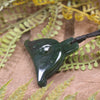 Dog Whistle carved from Kawakawa Pounamu - NZ Greenstone