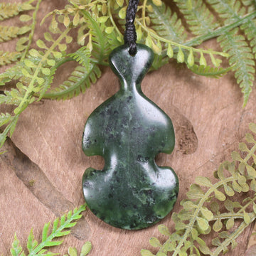 Rimu Pounamu Kotiate Pendant - NZ Greenstone