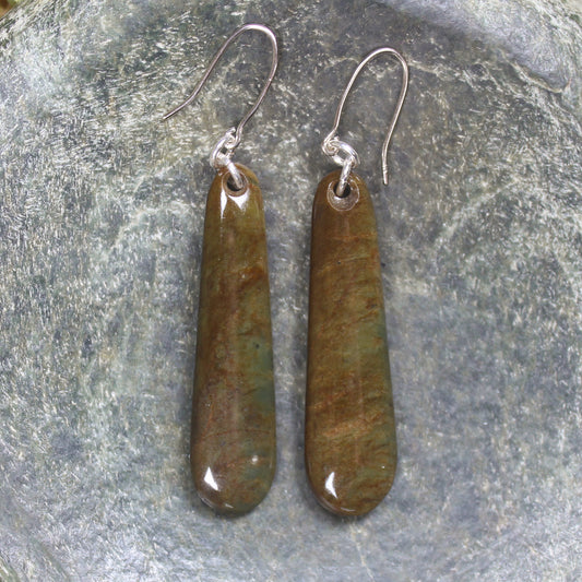 Totoweka Pounamu Earrings