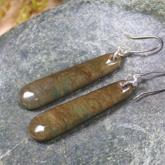 Totoweka Pounamu Earrings