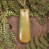 Raukaraka Pounamu Toki Pendant - NZ Greenstone