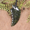 Rimu Pounamu Taniwha Tooth pendant - NZ Greenstone