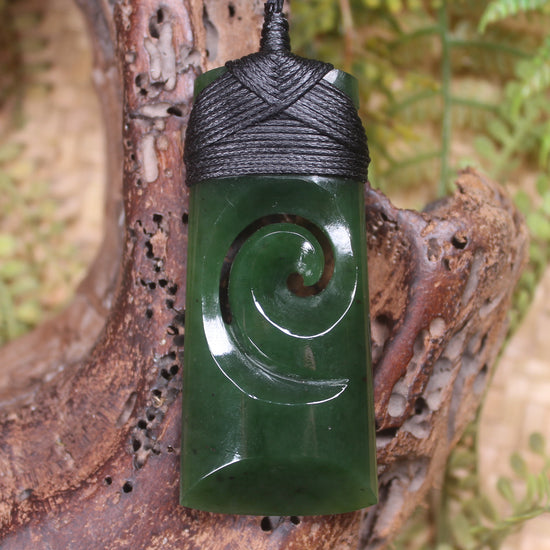 Toki with Koru pendant