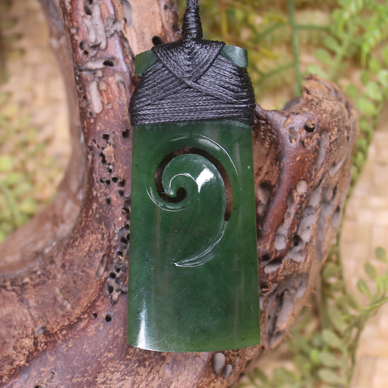 Toki with Koru pendant