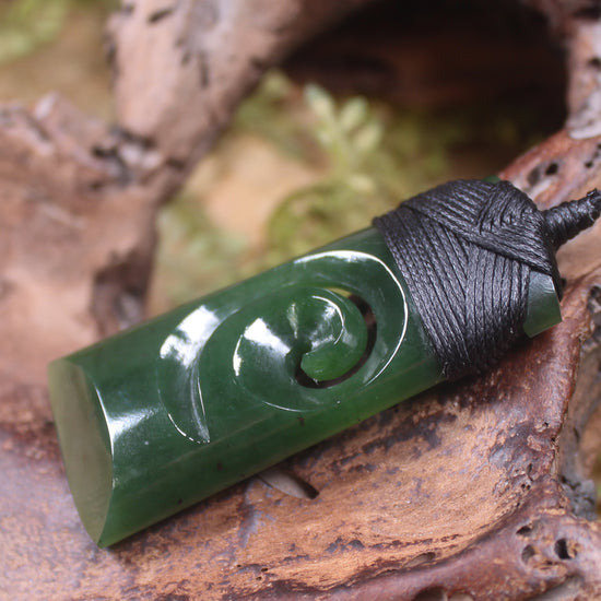 Toki with Koru pendant