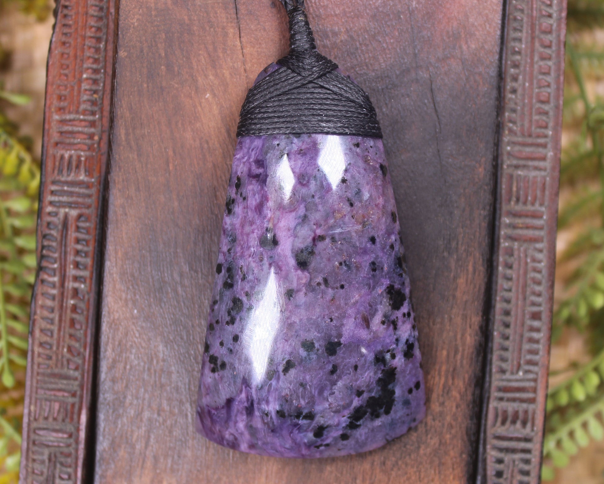 Charoite Toki Pendant 