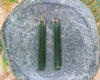 Kawakawa Pounamu earrings
