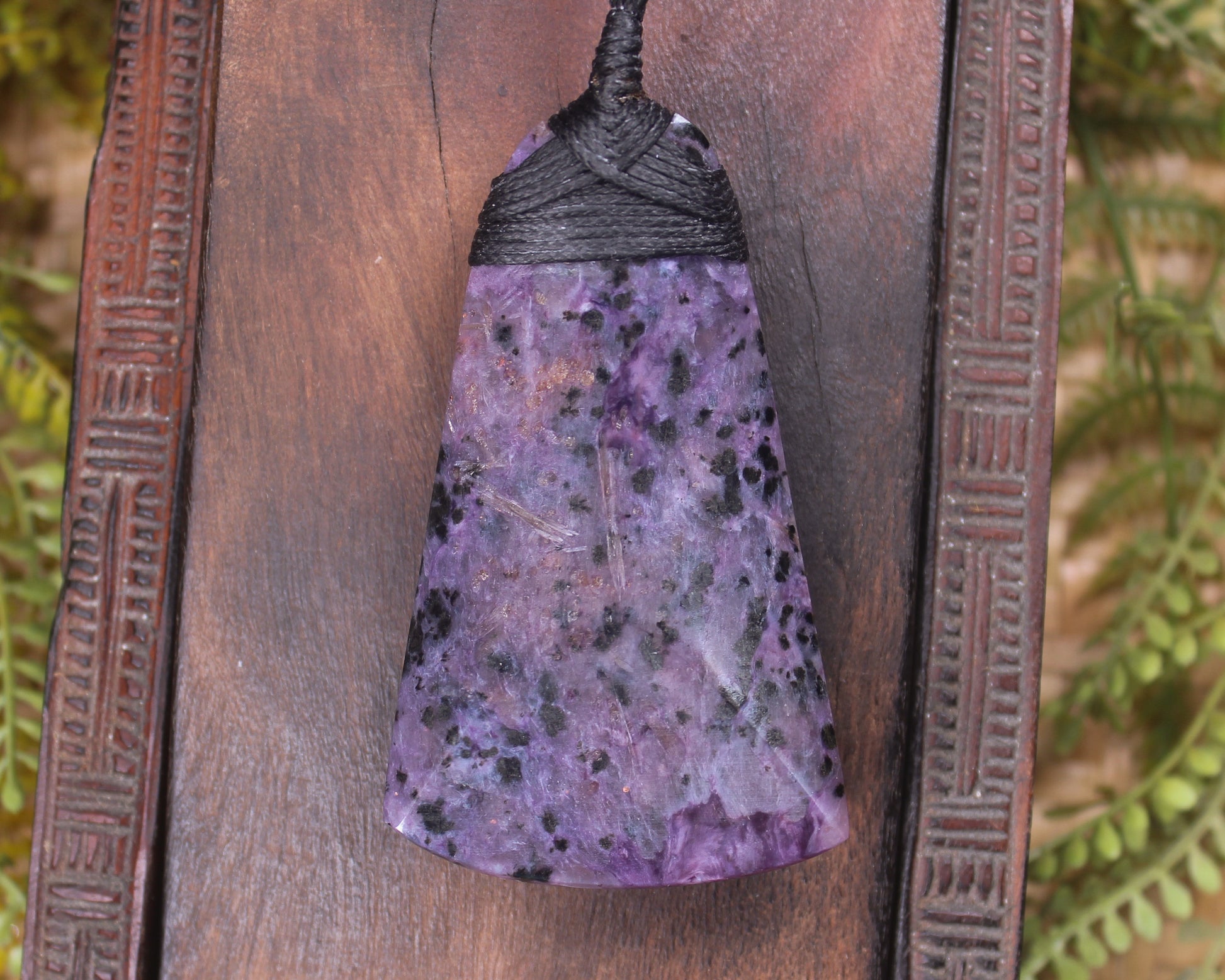 Charoite Toki Pendant 