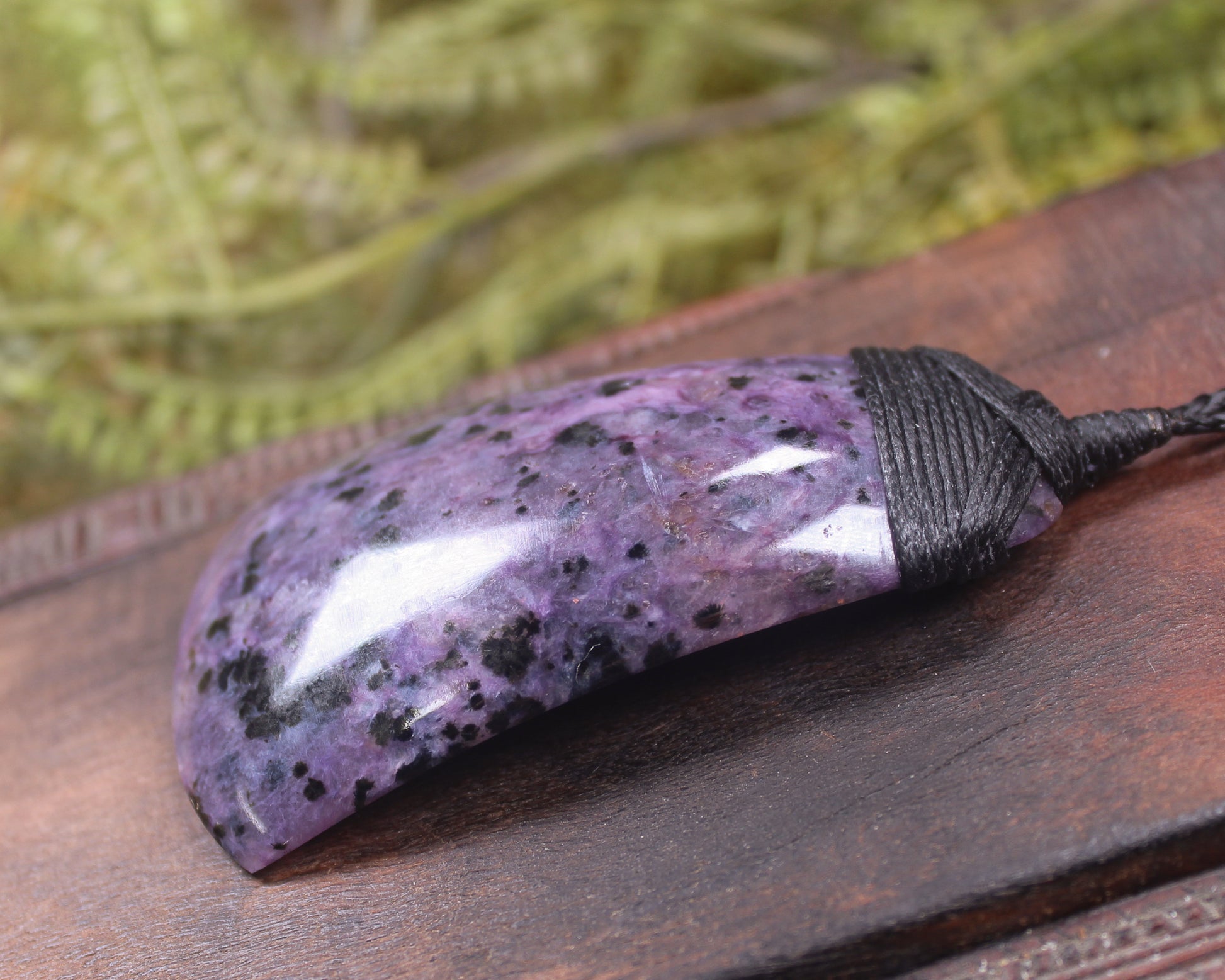 Charoite Toki Pendant 