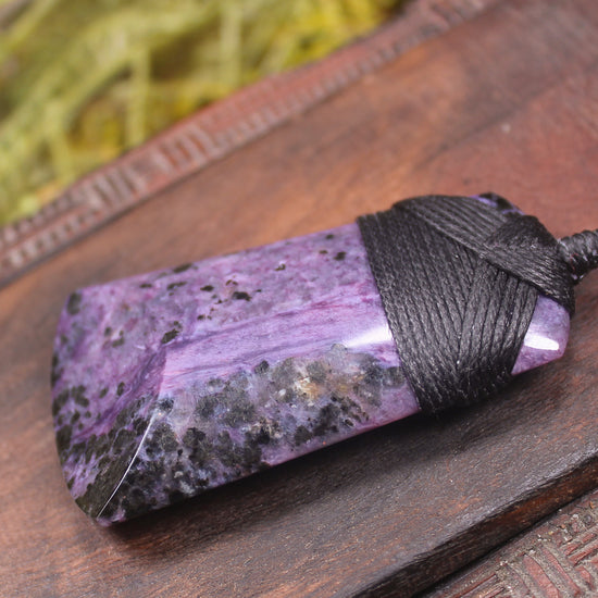 Charoite Toki Pendant 