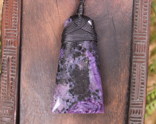 Charoite Toki Pendant 
