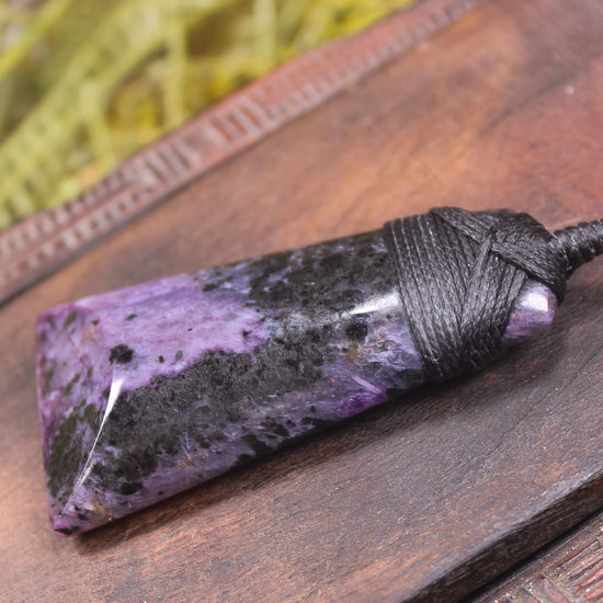 Charoite Toki Pendant 