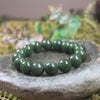 Kawakawa Pounamu beaded bracelet