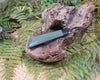 NZ Pakohe Argillite XXLarge Toki Pendant (S210)