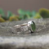 Hapopo Pounamu Silver Ring