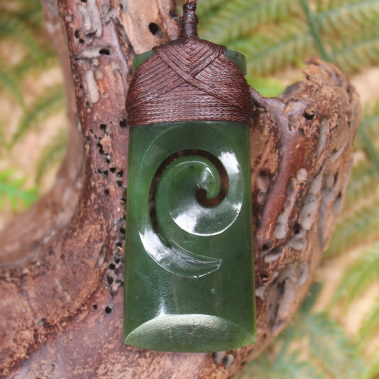 Toki with Koru pendant