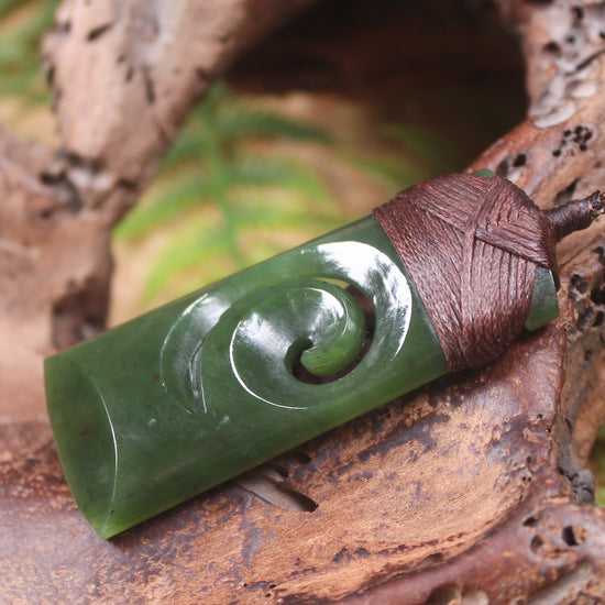 Toki with Koru pendant