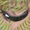 Breastplate or Shield carved from Rimu Pounamu - NZ Greenstone
