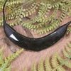 Breastplate or Shield carved from Rimu Pounamu - NZ Greenstone