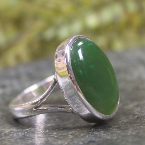 Ring with Hapopo Pounamu