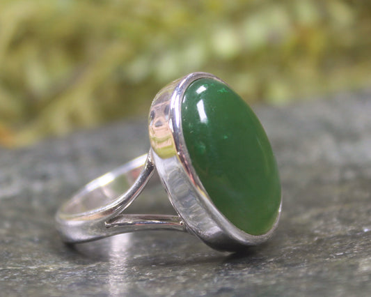 Ring with Hapopo Pounamu