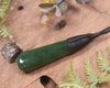 Kawakawa Pounamu Roimata Pendant - NZ Greenstone