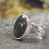 Ring with Kawakawa Pounamu