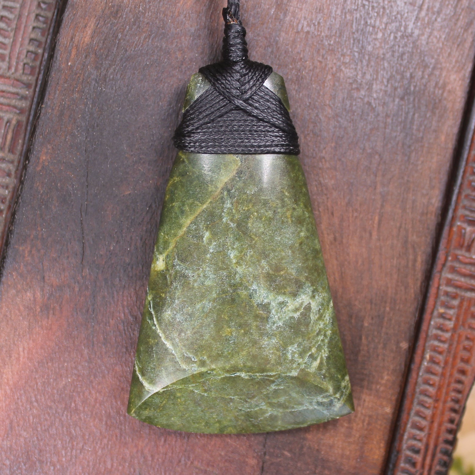 NZ Pakohe Argillite Toki Pendant