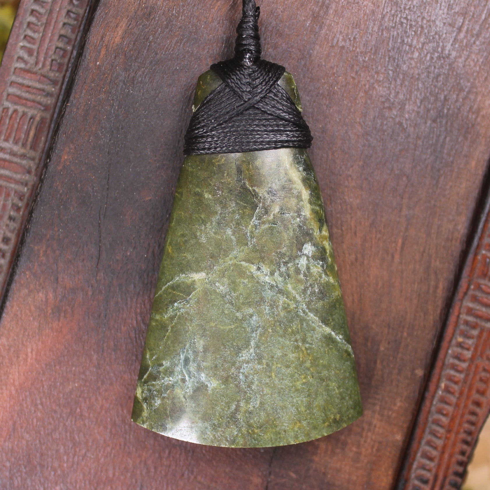 NZ Pakohe Argillite Toki Pendant