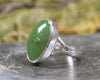 Sterling Silver Hapopo Pounamu Ring - NZ Greenstone