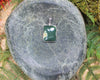 Sterling Silver Greenstone Pendant carved from Flower Jade Pounamu - NZ Greenstone