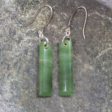 Hapopo Pounamu Earrings