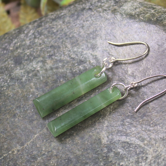 Hapopo Pounamu Earrings