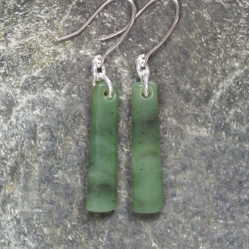 Hapopo Pounamu Earrings