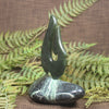 Pounamu matau sculpture - NZ Greenstone