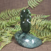 Pekapeka Pounamu Sculpture