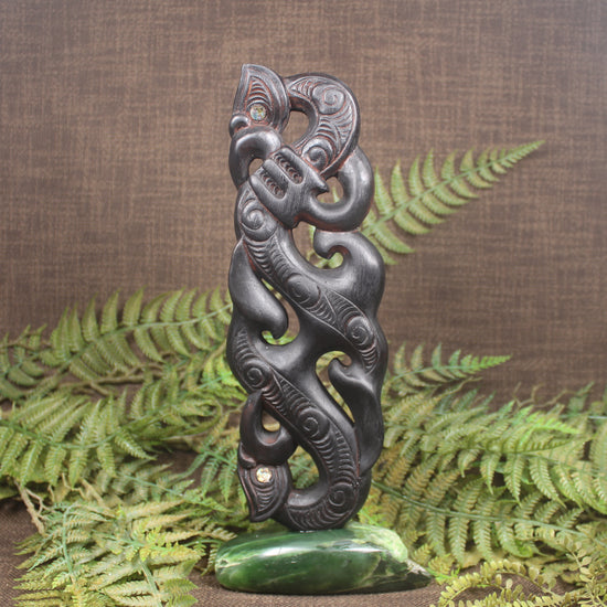 NZ Wood Manaia Sculpture
