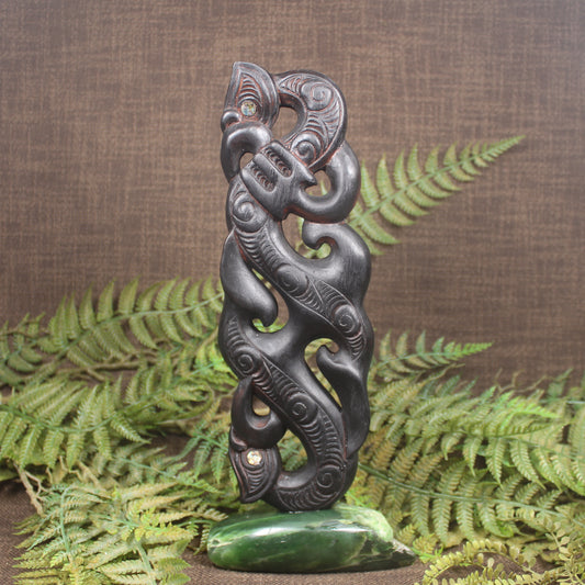 NZ Wood Manaia Sculpture