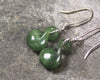 Twist Earrings carved from Hapopo Pounamu - NZ Greenstone