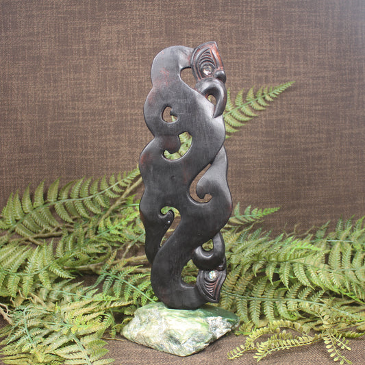 NZ Wood Manaia Sculpture